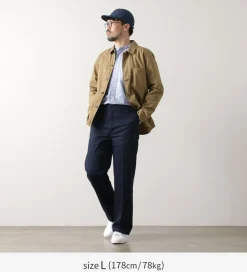 JAPAN BLUE JEANS / Semi-Wide Straight Chinos