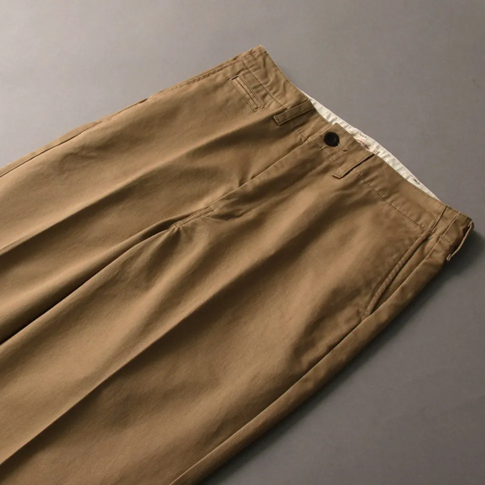 JAPAN BLUE JEANS / Semi-Wide Straight Chinos