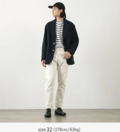 JAPAN BLUE JEANS / Straight pique pants