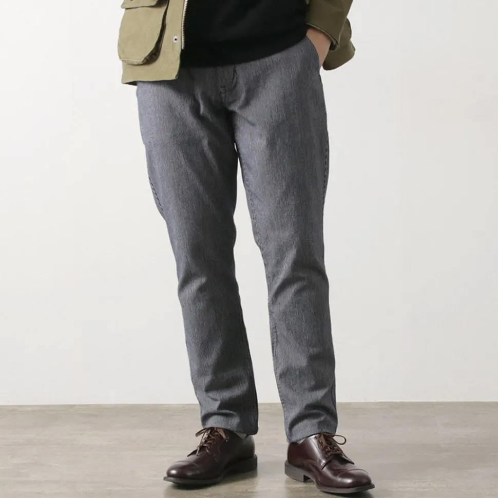 JAPAN BLUE JEANS / Wide Tapered Hickory Pants