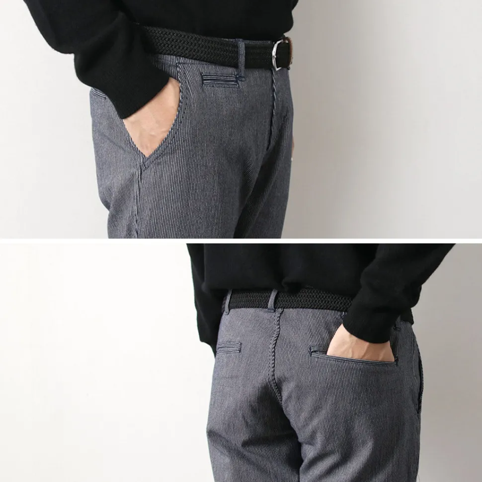 JAPAN BLUE JEANS / Wide Tapered Hickory Pants