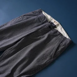 JAPAN BLUE JEANS / Wide Tapered Hickory Pants