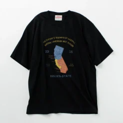 JHANKSON / California Maps short sleeve T-shirt