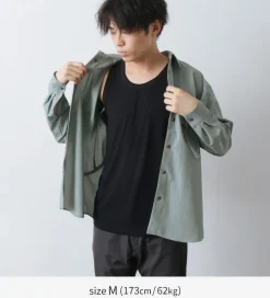 JOHA / Organic bamboo stretch undershirt tank top