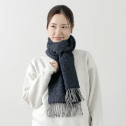 JOHN HANLY / Merino Cashmere Scarf