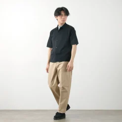 JOHN SMEDLEY / Sea Island Cotton 30 Gauge Knit Shirt