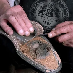 JOSEPH CHEANEY / Howard R Coin Loafer Grained Calf