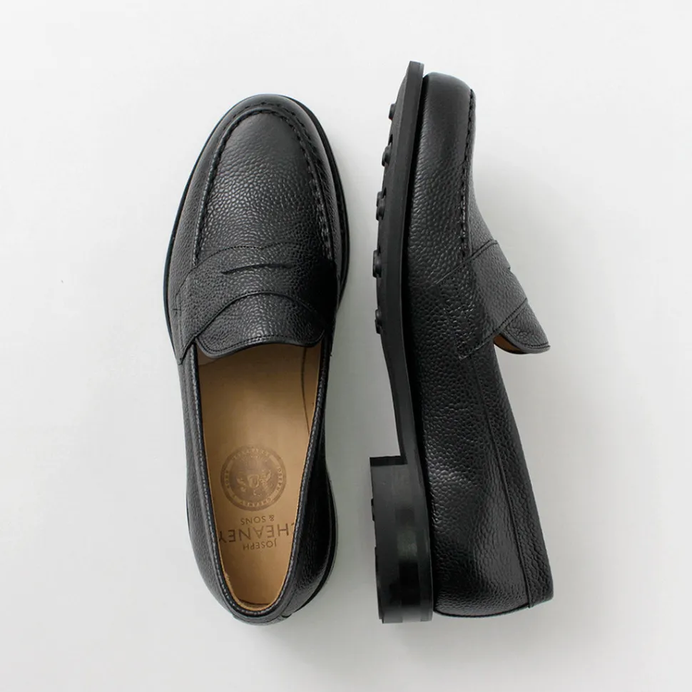 JOSEPH CHEANEY / Howard R Coin Loafer Grained Calf