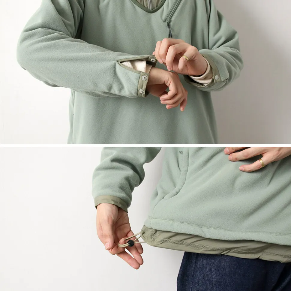 JUGEM / Nylon Fleece Combination Anorak