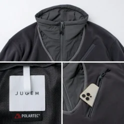 JUGEM / Nylon Fleece Combination Anorak