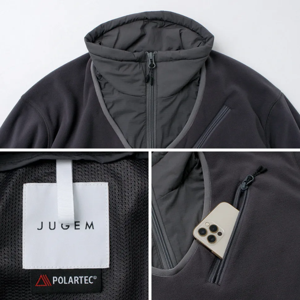 JUGEM / Nylon Fleece Combination Anorak