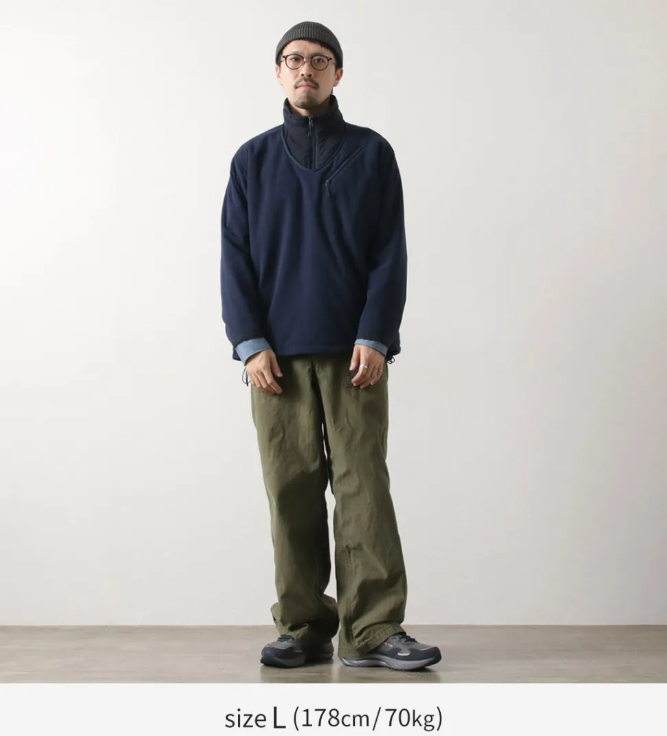 JUGEM / Nylon Fleece Combination Anorak
