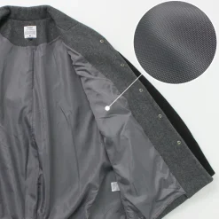 KELEN / Collarless Egg Jacket