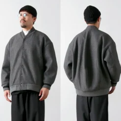 KELEN / Collarless Egg Jacket