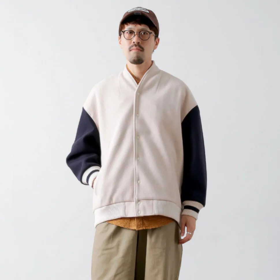 KELEN / Collarless Egg Jacket