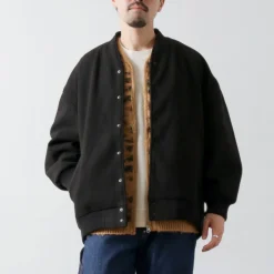KELEN / Collarless Egg Jacket