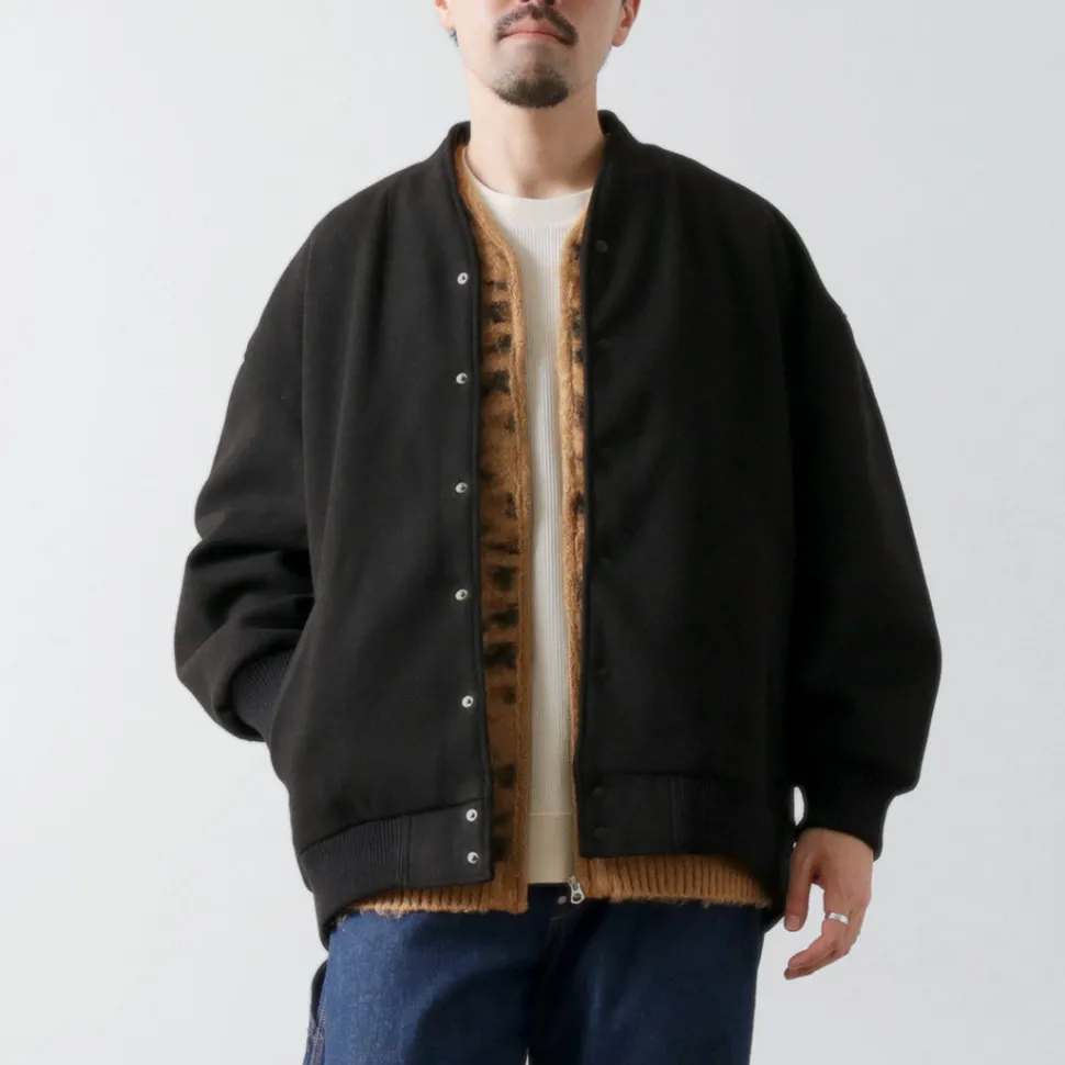 KELEN / Collarless Egg Jacket