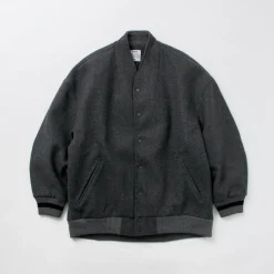 KELEN / Collarless Egg Jacket