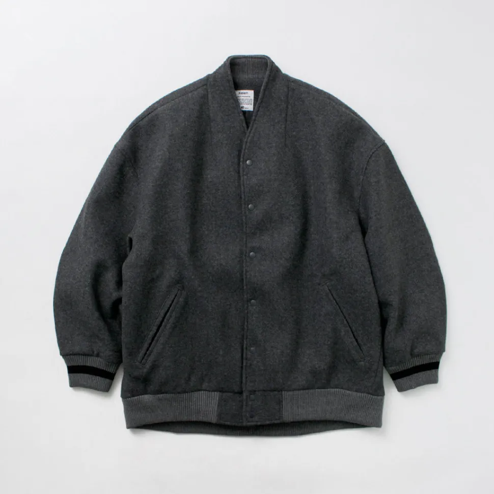 KELEN / Collarless Egg Jacket