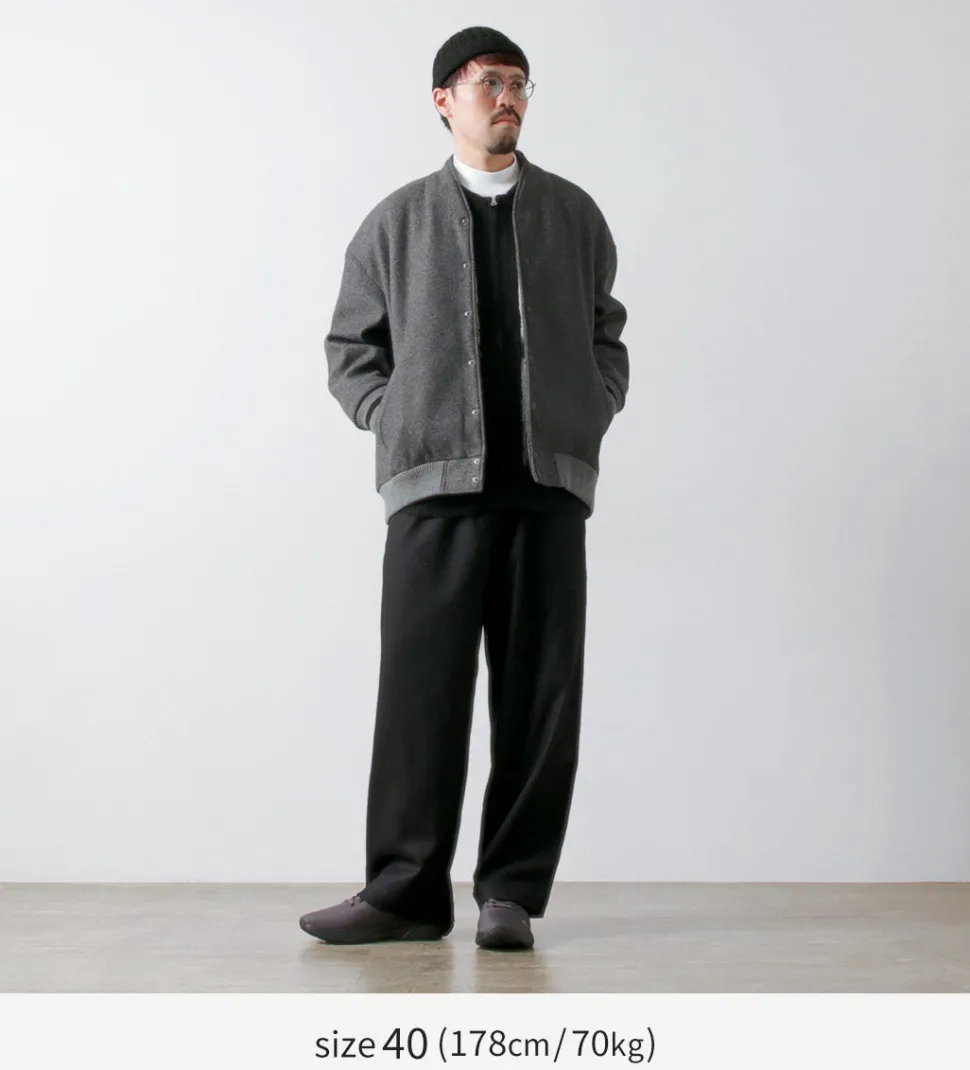 KELEN / Collarless Egg Jacket