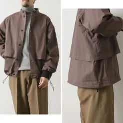 KELEN / Layering Ribbed Shirt Jacket