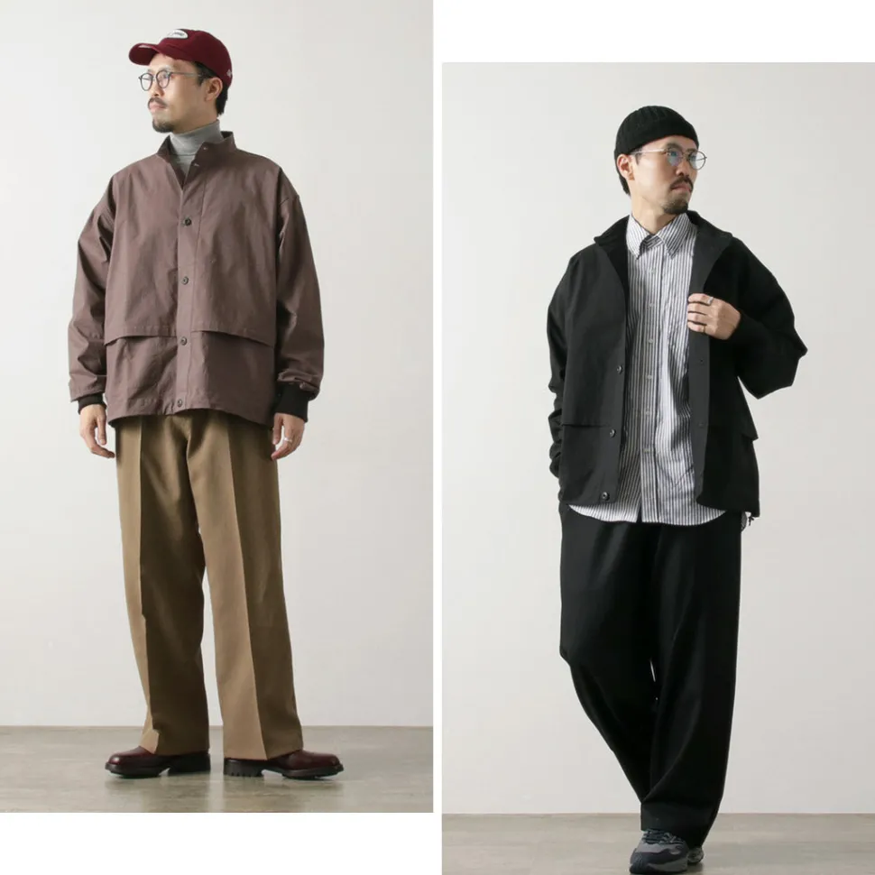 KELEN / Layering Ribbed Shirt Jacket