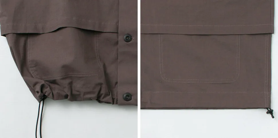 KELEN / Layering Ribbed Shirt Jacket