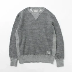 KEPANI / Crew Neck Set-In Sleeve Sweatshirt