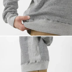 KEPANI / Crew Neck Set-In Sleeve Sweatshirt