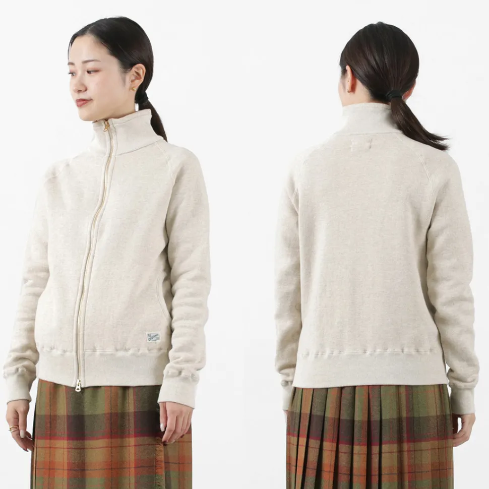 KEPANI / Great Smoky Raffybrushed-lining stand neck sweatshirt jacket