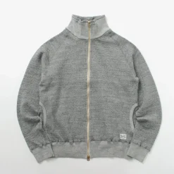 KEPANI / Great Smoky Raffybrushed-lining stand neck sweatshirt jacket