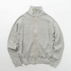 KEPANI / Great Smoky Raffybrushed-lining stand neck sweatshirt jacket