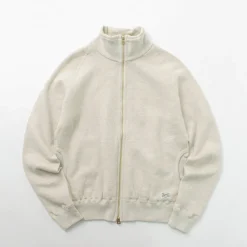 KEPANI / Great Smoky Raffybrushed-lining stand neck sweatshirt jacket