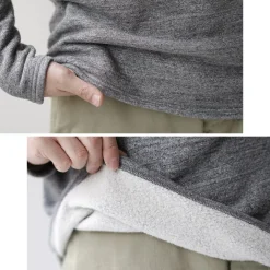 KEPANI / Mock Neck Sweatshirt