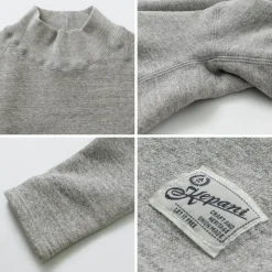 KEPANI / Mock Neck Sweatshirt