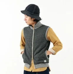 KEPANI / Pinnacle Park Stand Up Neck Sweatshirt Vest