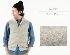 KEPANI / Pinnacle Park Stand Up Neck Sweatshirt Vest