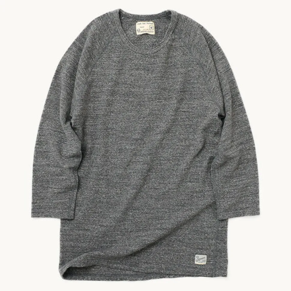 KEPANI / Raffy Spun Milled 7/10 Sleeve T-Shirt