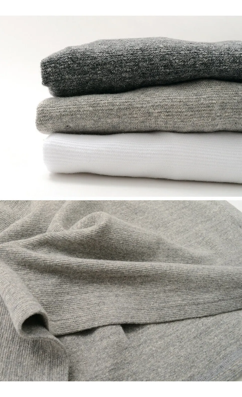 KEPANI / Raffy Spun Milled 7/10 Sleeve T-Shirt