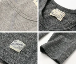 KEPANI / Raffy Spun Milled 7/10 Sleeve T-Shirt