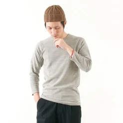 KEPANI / Raffy Spun Milled 7/10 Sleeve T-Shirt