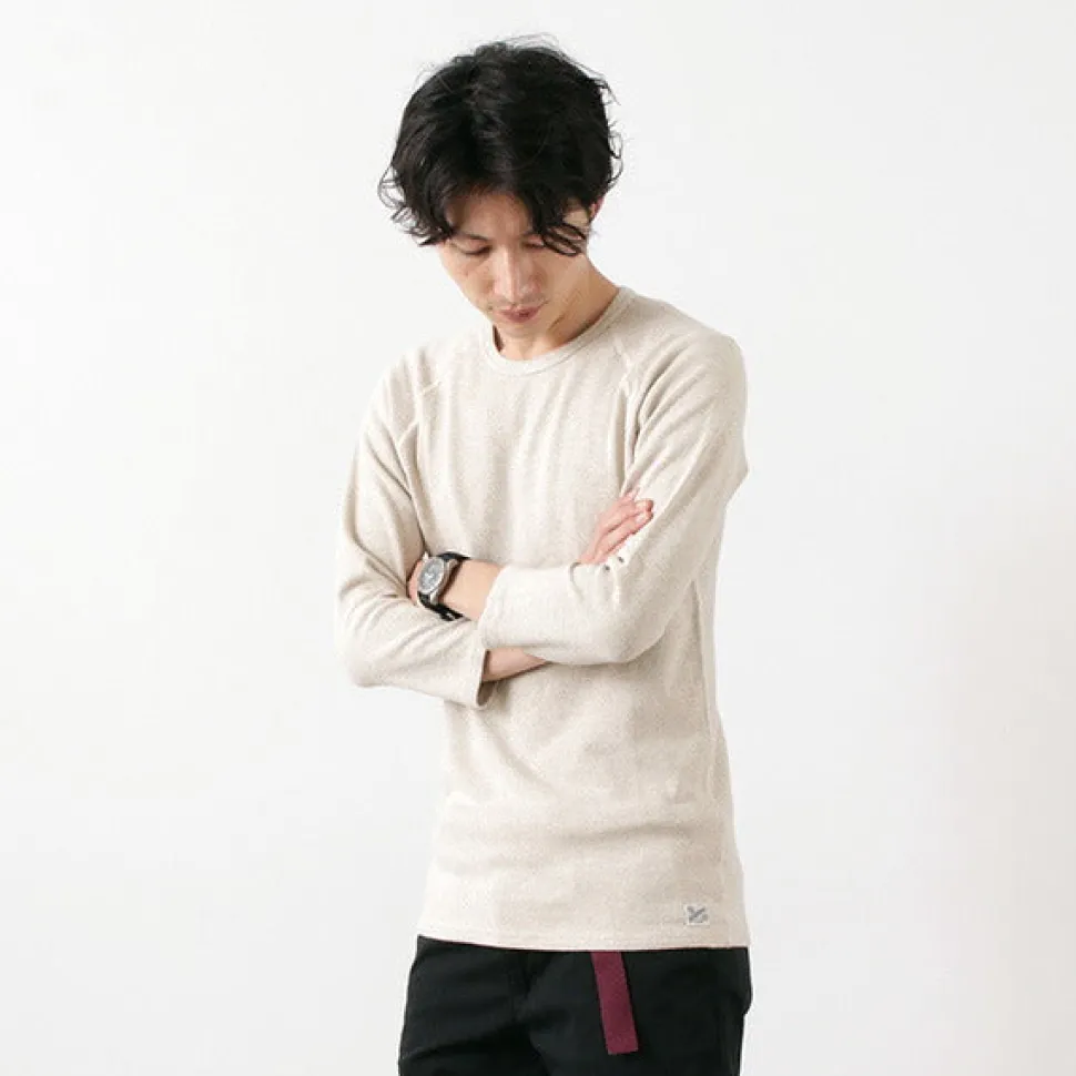 KEPANI / Raffy Spun Milled 7/10 Sleeve T-Shirt