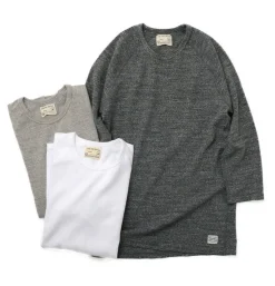 KEPANI / Raffy Spun Milled 7/10 Sleeve T-Shirt