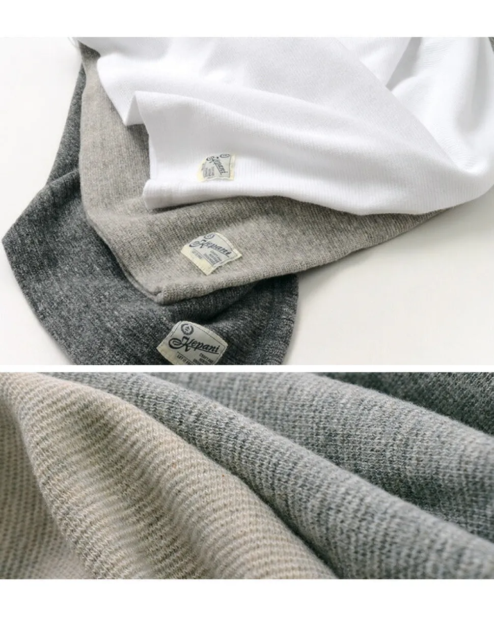 KEPANI / Raffy Spun Milled 7/10 Sleeve T-Shirt