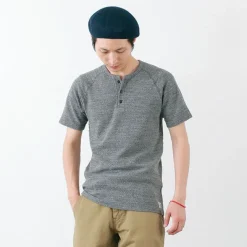 KEPANI / Raffy Spun Milled Henry Neck T-Shirt