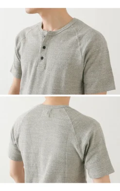 KEPANI / Raffy Spun Milled Henry Neck T-Shirt