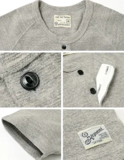 KEPANI / Raffy Spun Milled Henry Neck T-Shirt