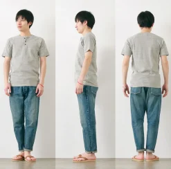 KEPANI / Raffy Spun Milled Henry Neck T-Shirt
