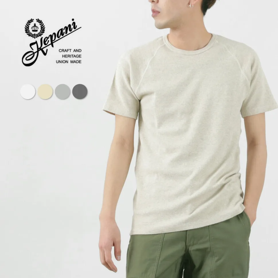 KEPANI / Raffy Spun-fleece Short-Sleeved T-Shirt