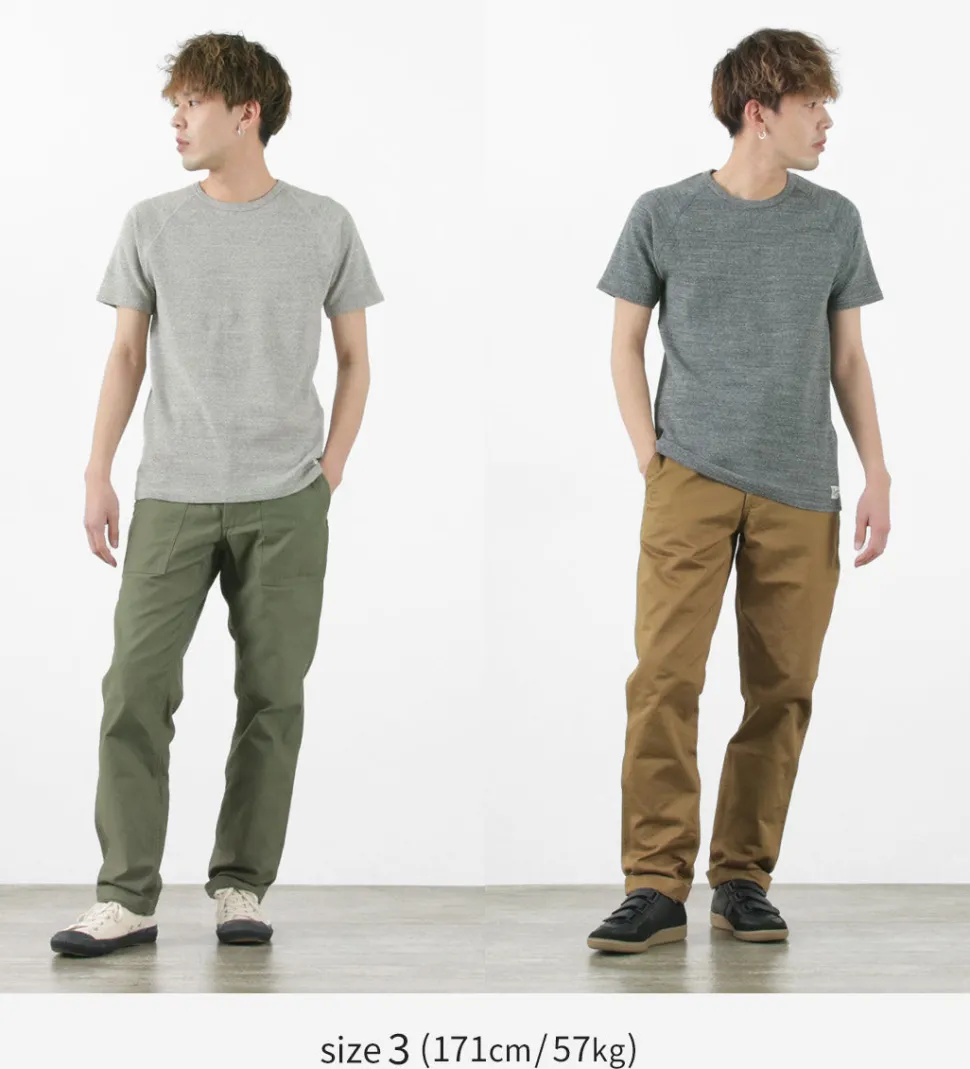 KEPANI / Raffy Spun-fleece Short-Sleeved T-Shirt